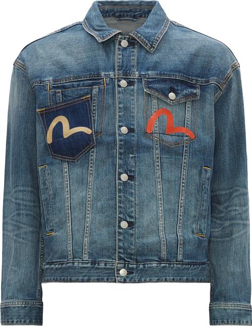Evisu Multi-pocket Washed Denimjakke