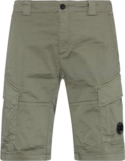 C.P. Company Bermuda Satin Stretch Cargo Shorts