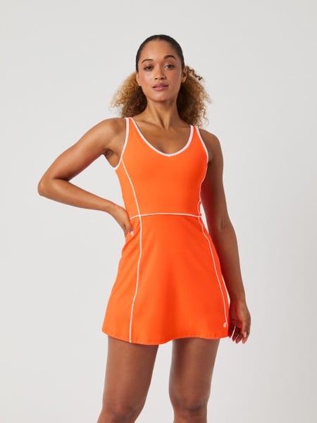 Björn Borg Ace V Dress Orange, XL
