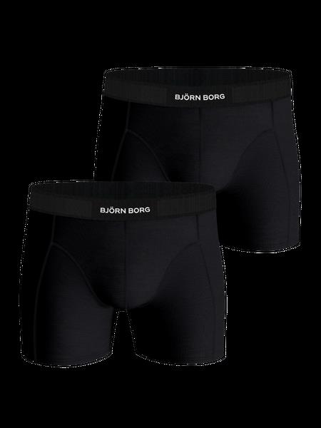 Björn Borg Lyocell Boxer 2-pack Sort, XL