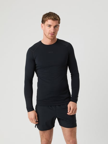 Björn Borg Borg Soft Compression Ls T-shirt Sort, XXL