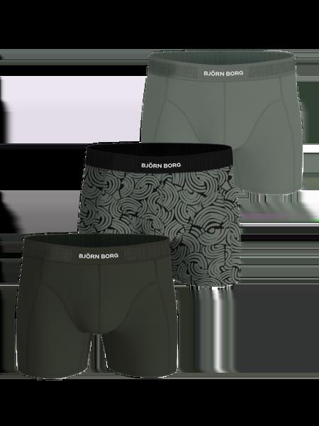 Björn Borg Organic Cotton Stretch Boxers 3-pack Multi, XS