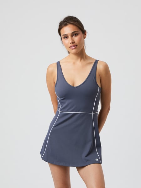 Björn Borg Ace V Dress Grå, XXL