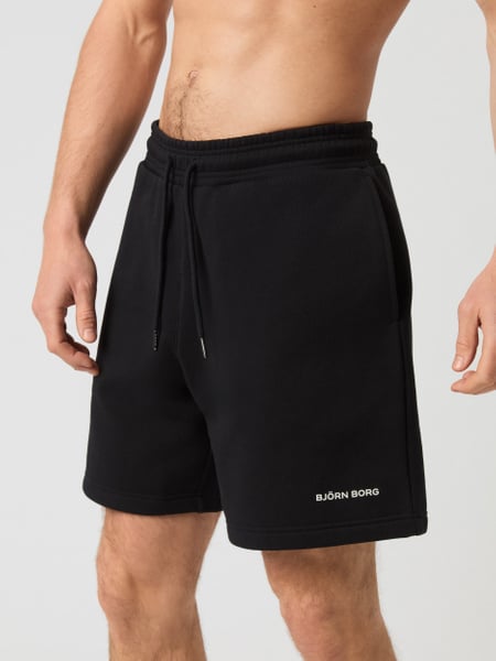 Björn Borg Borg Oversized Sweatshorts Sort, XXL