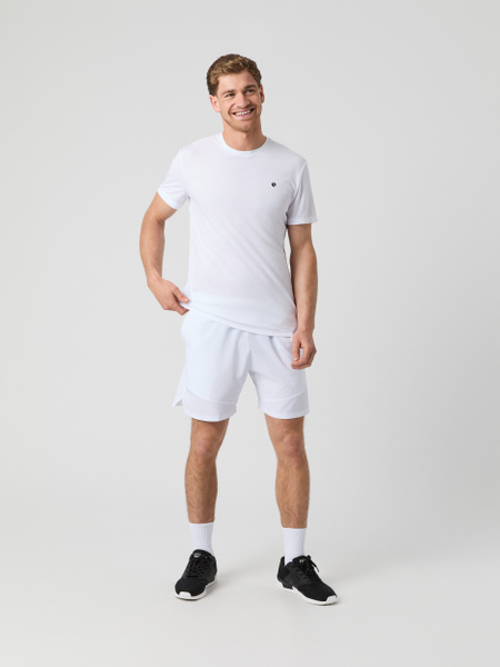 Björn Borg Ace Sports Shorts 8 Inch Hvid, XXL