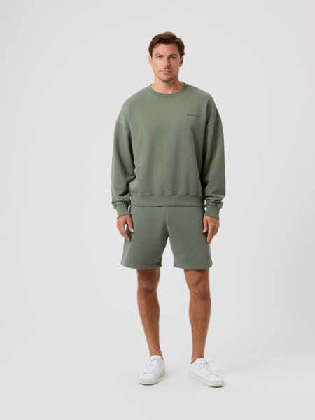 Björn Borg Borg Oversized Washed Sweatshorts Grøn, XXL