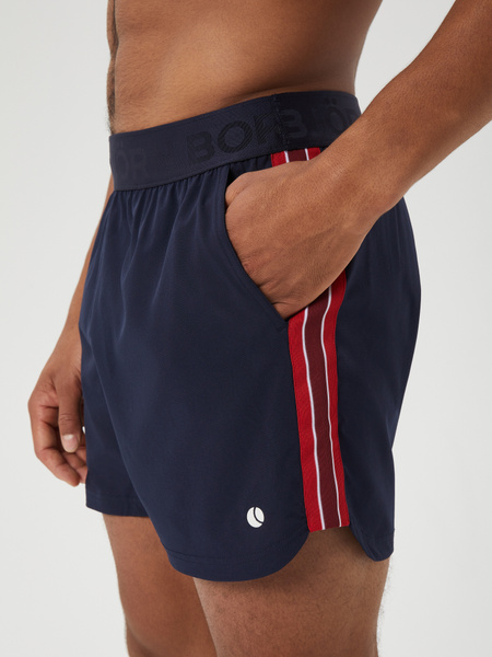 Björn Borg Ace Retro Short Shorts Marineblå, XXL