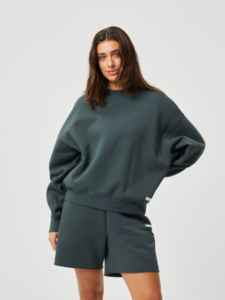 Björn Borg Studio Oversized Crew Grøn, XXL