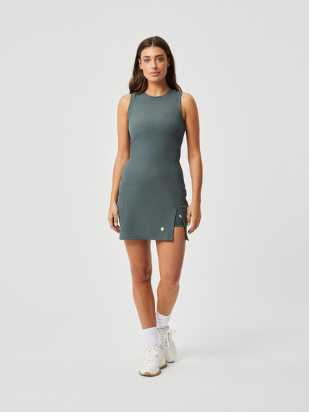 Björn Borg Ace Rib Dress Grøn, XXL