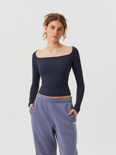 Björn Borg Studio Ballerina Long Sleeve Marineblå, XXL