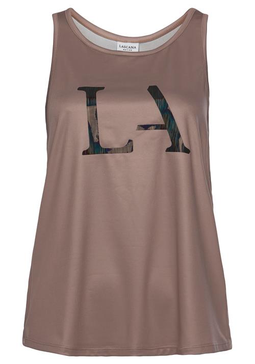 LASCANA ACTIVE Sportsoverdel  mørkebeige / sort
