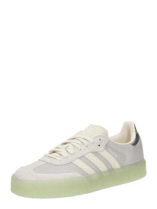 ADIDAS ORIGINALS Sneaker low 'SAMBAE'  creme / grå / mint / sølv