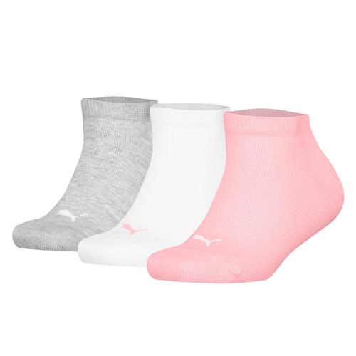PUMA Sokker  grå-meleret / lys pink / hvid