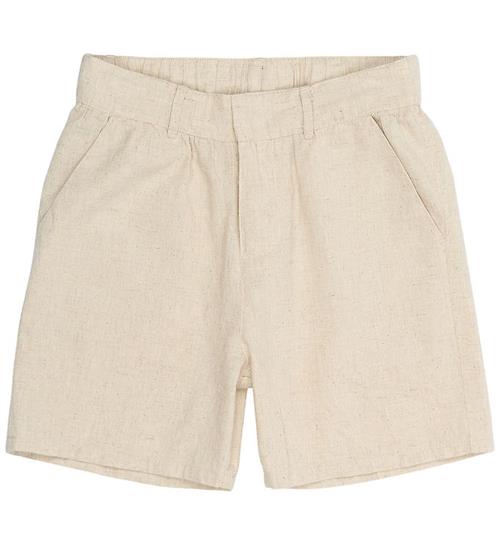 The New Shorts - Hør - TnOmer - Oatmeal