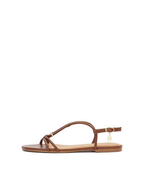 Se Kazar Sandaler  brun / guld ved About You