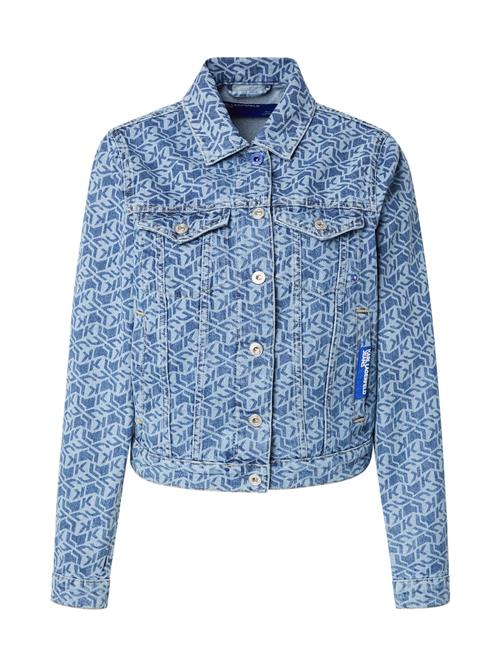 Karl Lagerfeld Overgangsjakke  blue denim / lyseblå
