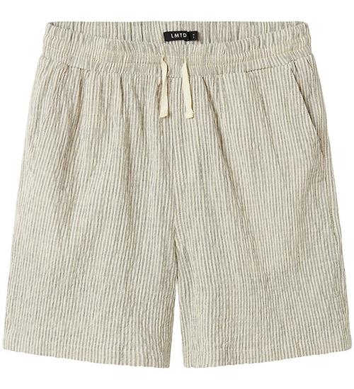 LMTD Shorts - NlmHugo - Turtledove m. Striber