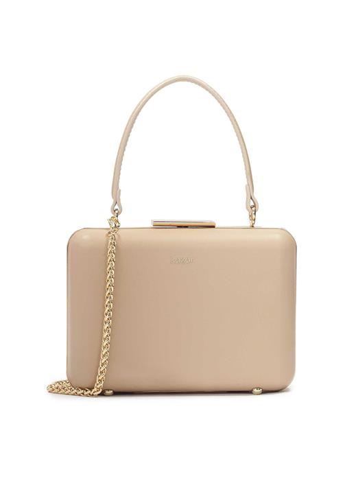 Kazar Clutch  beige / guld