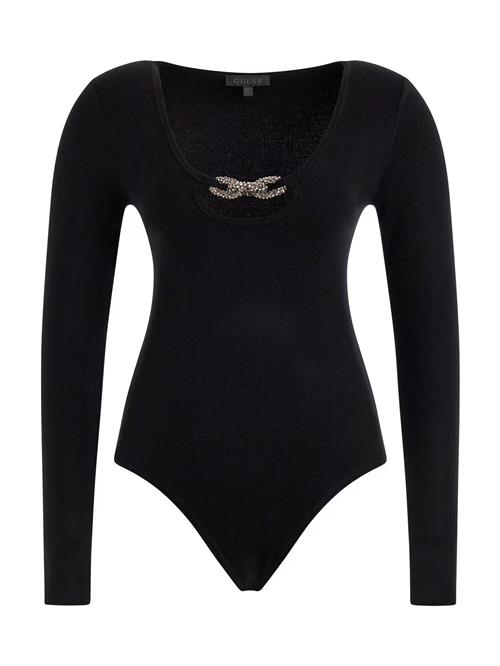 GUESS Shirtbody 'Bling Ring Umi'  sort / sølv