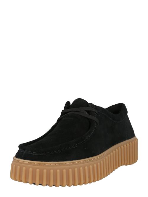 CLARKS Snøresko 'Torhill Bee'  sort