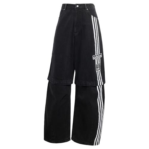 ADIDAS ORIGINALS Jeans 'Adibreak'  black denim / hvid