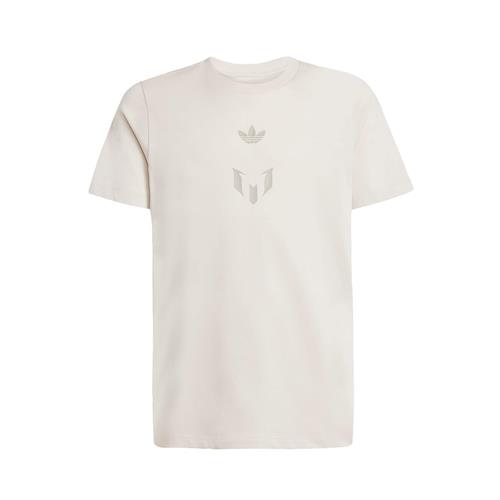 ADIDAS ORIGINALS Shirts 'Messi'  ecru / grå