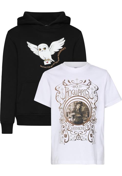 Mister Tee Sæt 'Harry Potter'  brun / sort / hvid