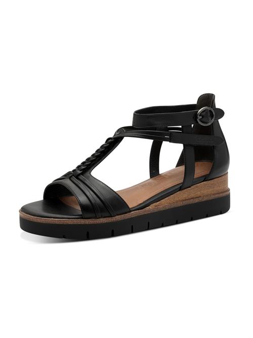Se Tamaris Sandaler med rem  sort ved About You