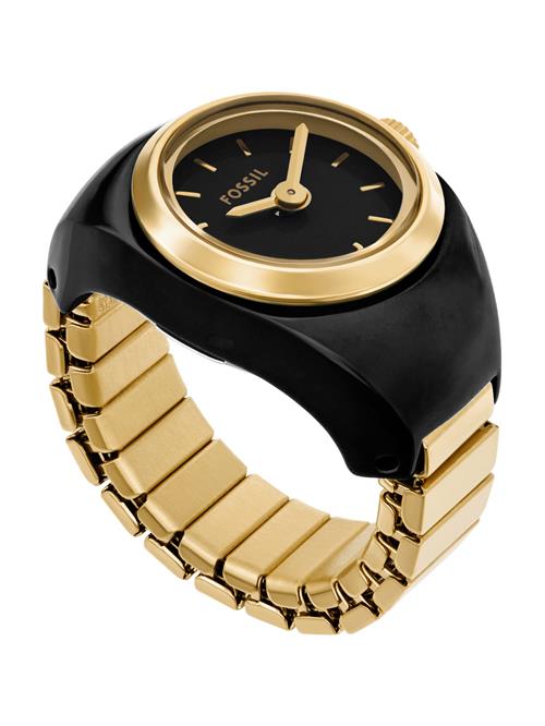 FOSSIL Ring  guld / sort