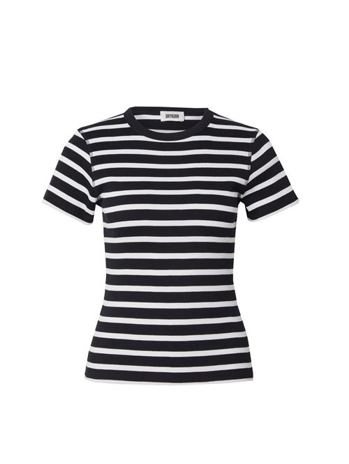 DRYKORN Shirts 'Koale 10'  sort / hvid