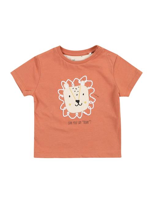 s.Oliver Shirts  beige / mørkeorange / sort