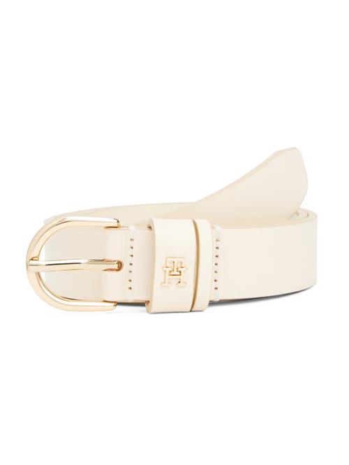 TOMMY HILFIGER Bælte 'ESSENTIAL EFFORTLESS'  pastelgul