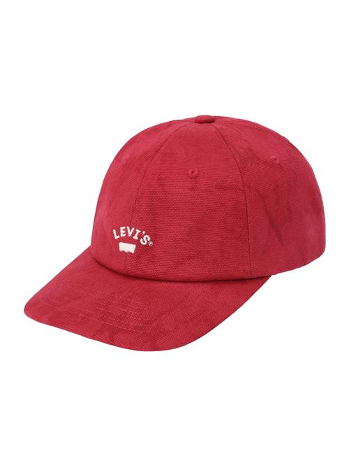LEVI'S ® Hætte 'LAZY GIRL'  rød / hvid