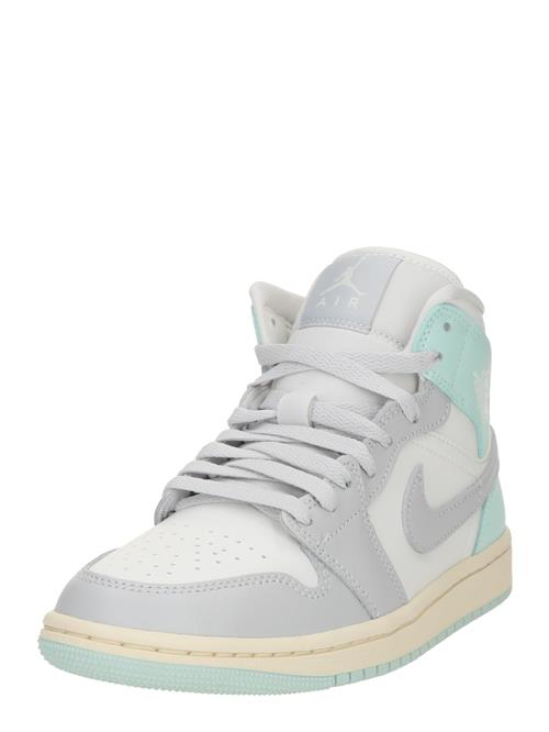 Se Jordan Sneaker high 'Air Jordan 1'  aqua / grå / hvid ved About You