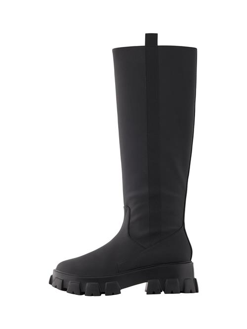 Adrianna Knee High Boots - Sort - 39 - PIECES