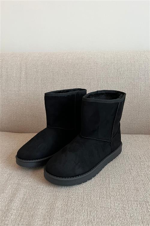 Teddy Støvle - Sort - Dame - 39 - TeeShoppen