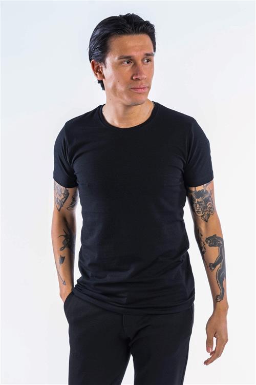 Performance T-shirt - Sort - Herre - 3XL - TeeShoppen
