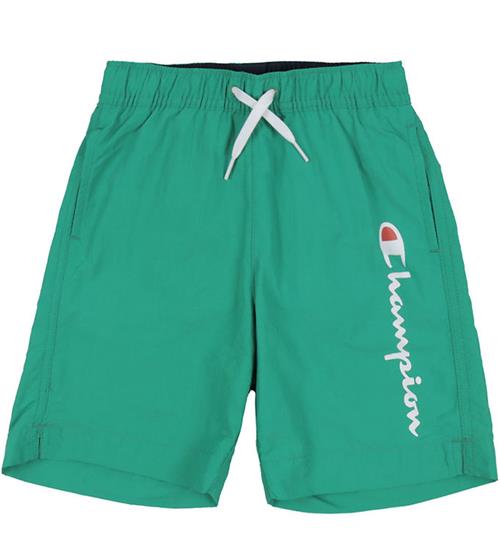 Champion Badeshorts - Grøn m. Logo