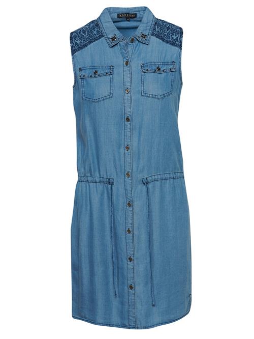 KOROSHI Blusekjole  blue denim