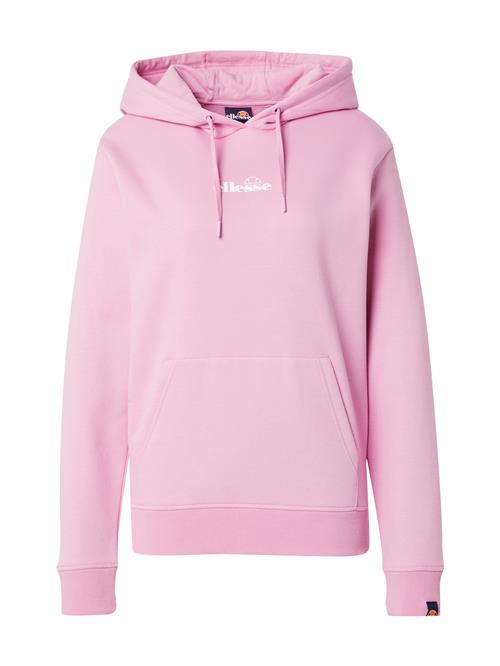 ELLESSE Sweatshirt 'JAZANA'  pink / hvid