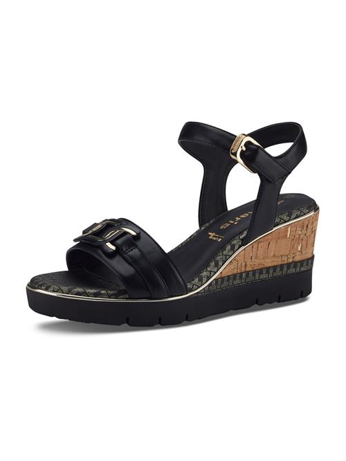 Tamaris Sandaler med rem  sort