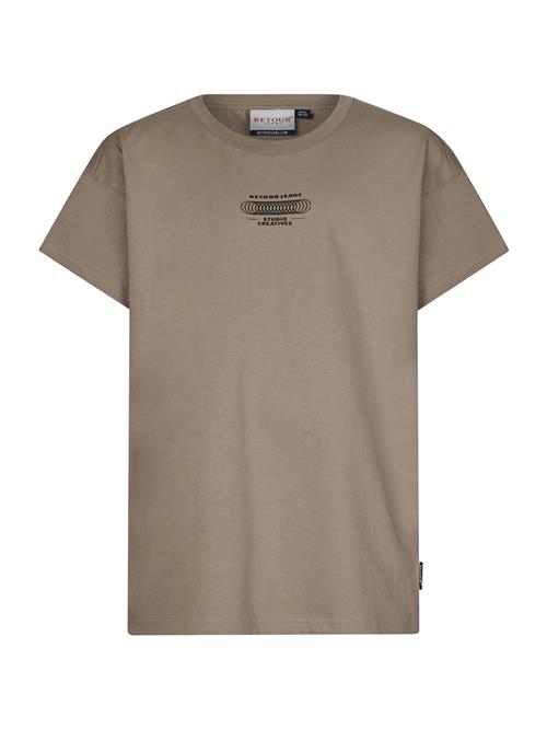 Retour Jeans Shirts 'Davis'  mørkebeige / sort