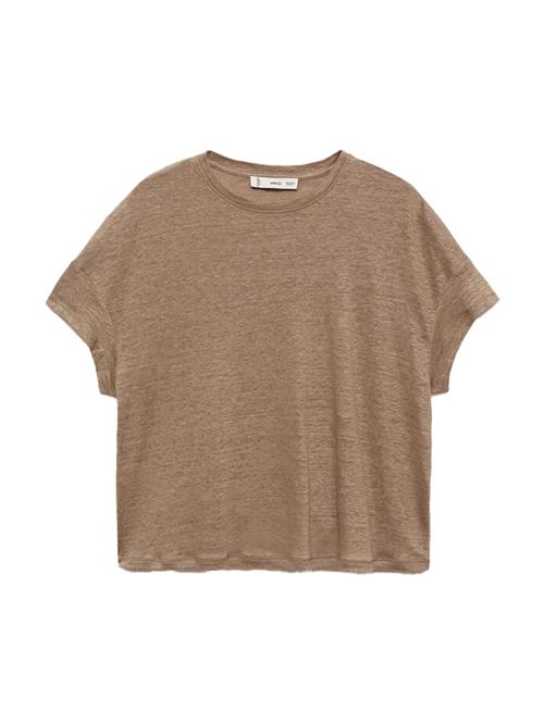 MANGO Shirts 'LING'  lysebrun