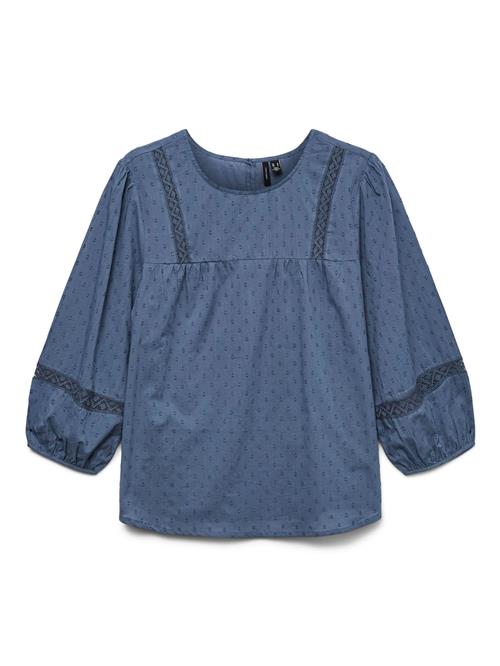 VERO MODA Bluse 'VMTrine'  blå