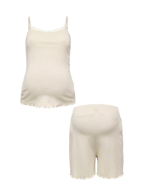 Only Maternity Shorty 'OLMPOINT'  beige