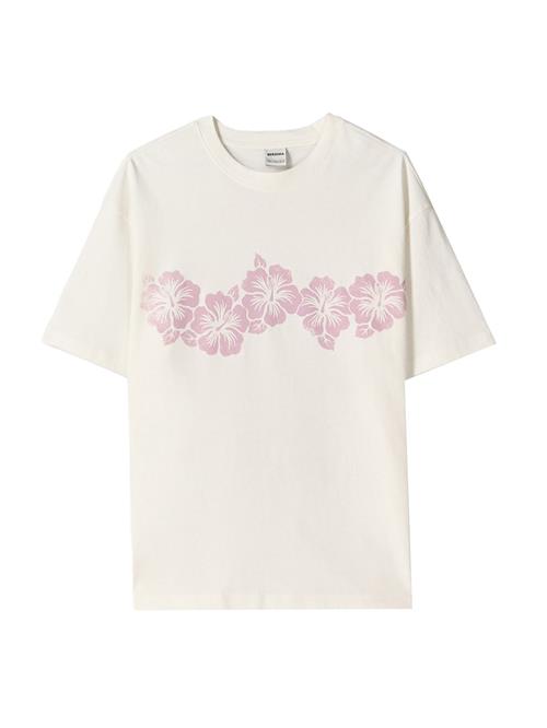 Bershka Shirts  orkidee / offwhite