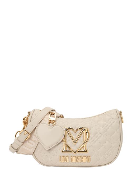 Love Moschino Skuldertaske  elfenben / guld