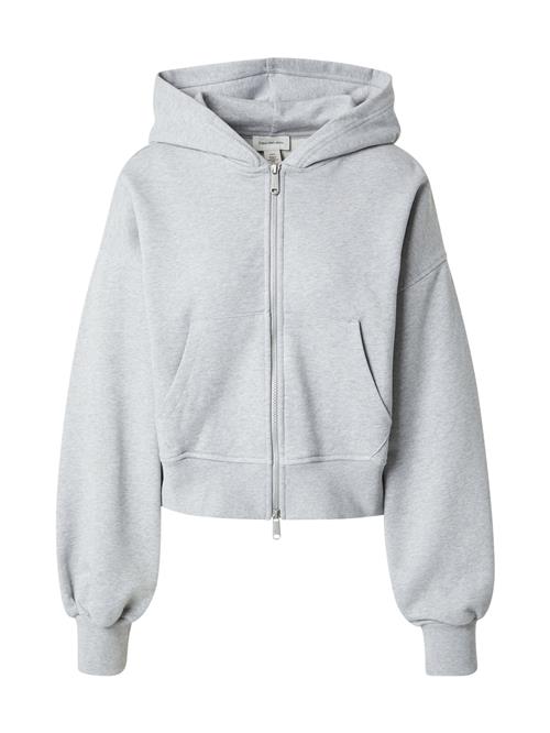 Calvin Klein Jeans Sweatjakke  lysegrå