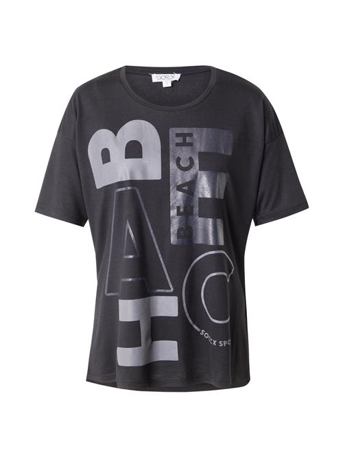 Soccx Shirts  grå / sort