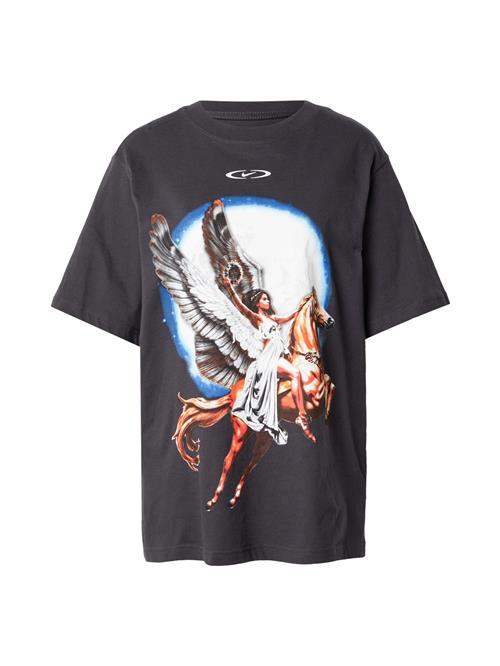Nike Sportswear Shirts 'ESSNTL SOARING'  blå / brun / sort / offwhite